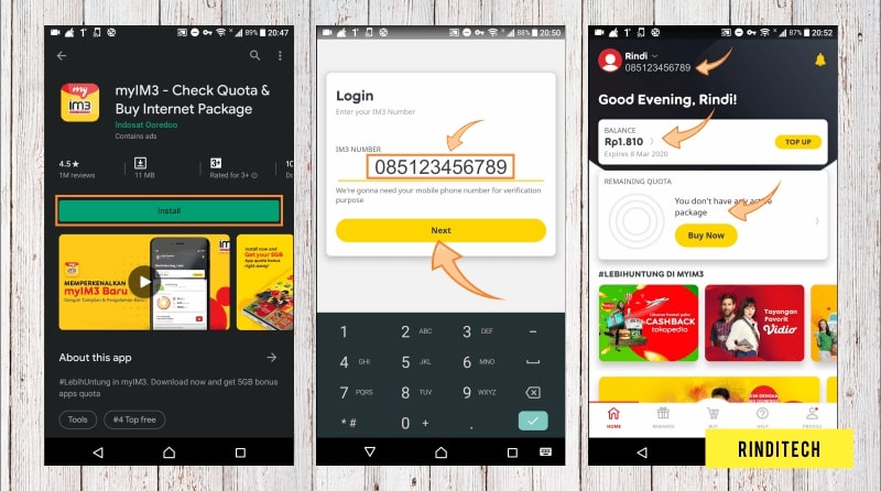 Cara Mudah Cek Nomor Indosat Ooredoo | Rindi Tech
