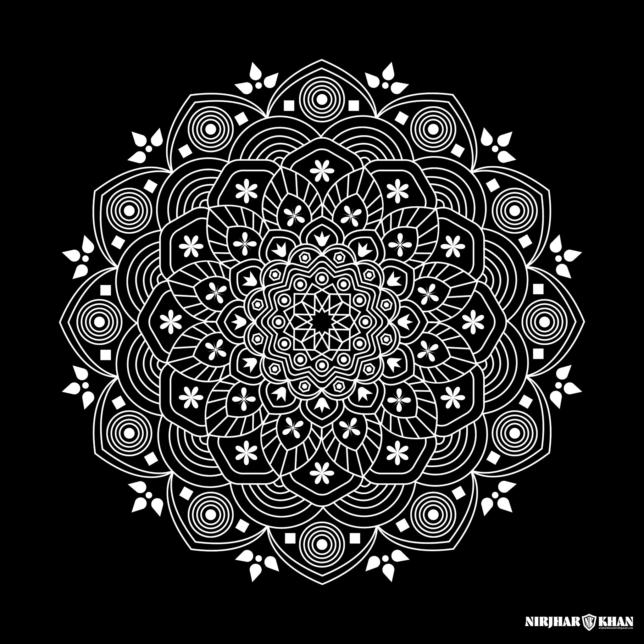 Mandala Design - Nirjhar Khan
