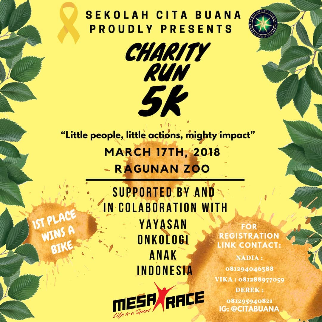 Cita Buana Charity Run â€¢ 2018