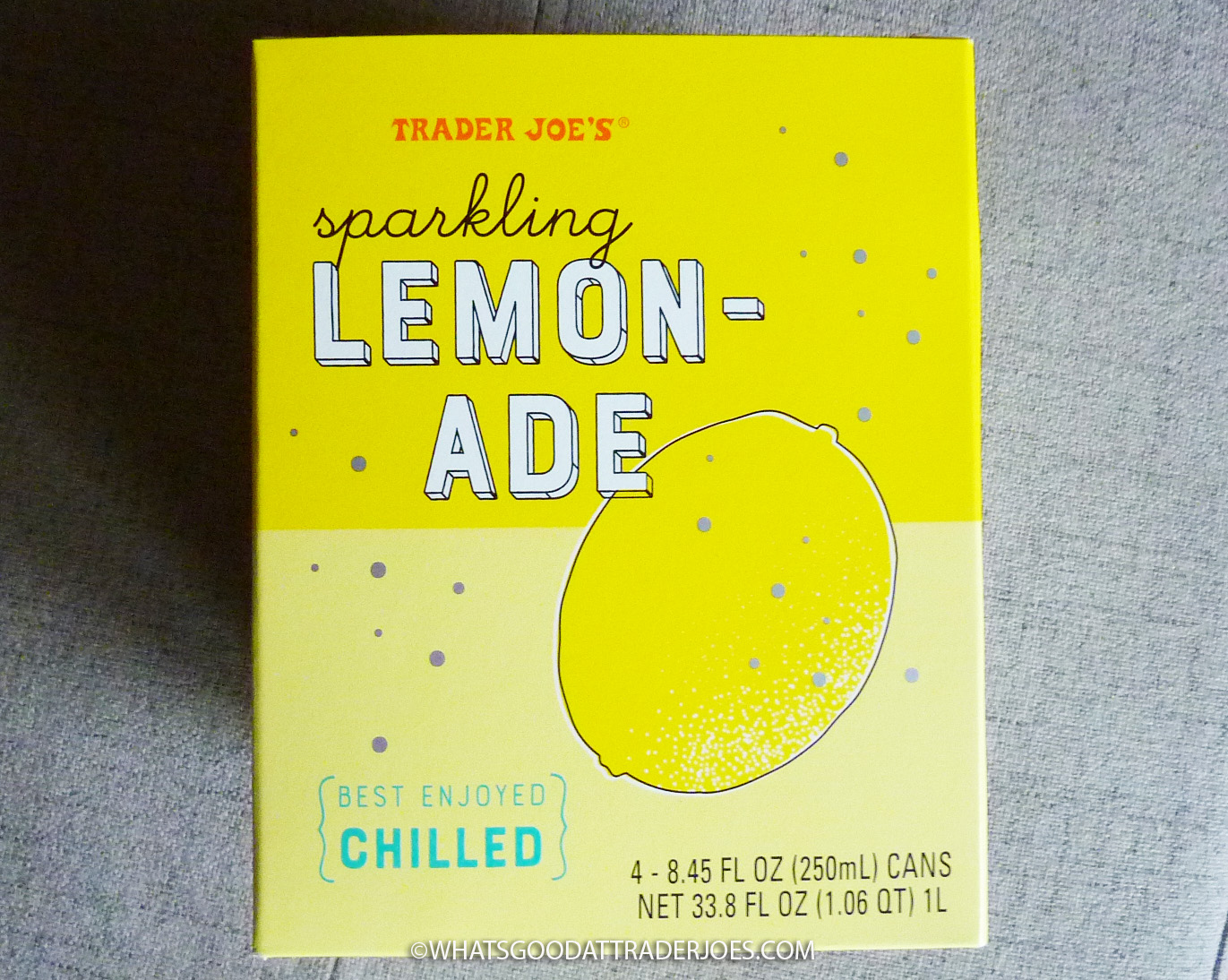 What's Good at Trader Joe's? Trader Joe's Sparkling Lemonade