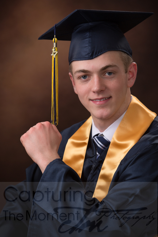 Capturing The Moment Photography Weston's Cap and Gown Portraits