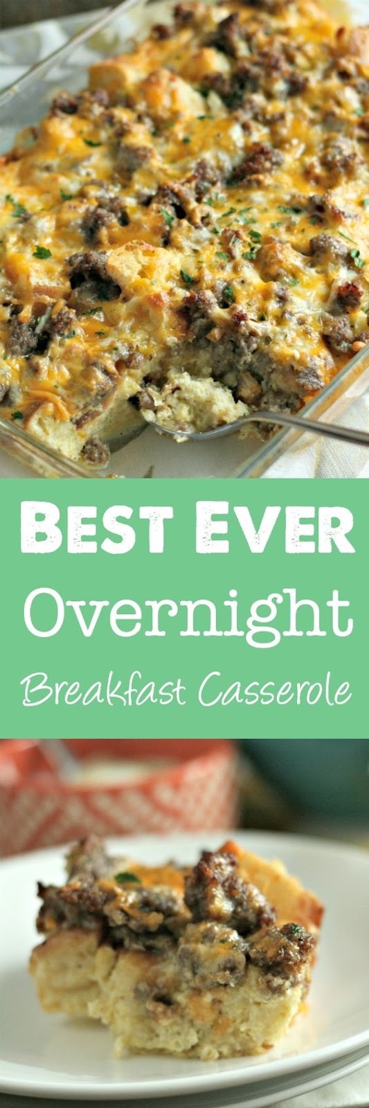 THE ULTIMATE OVERNIGHT BREAKFAST CASSEROLE AMAZING YUMMY TASTE