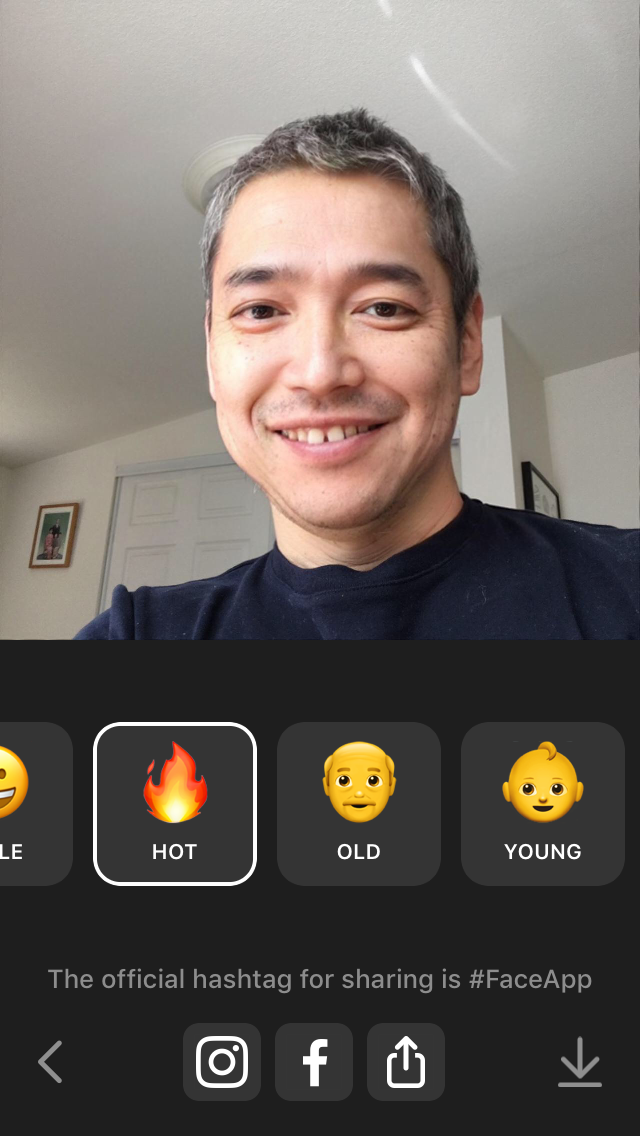 まつひろのガレージライフ イケメンにしてくれるアプリ faceapp