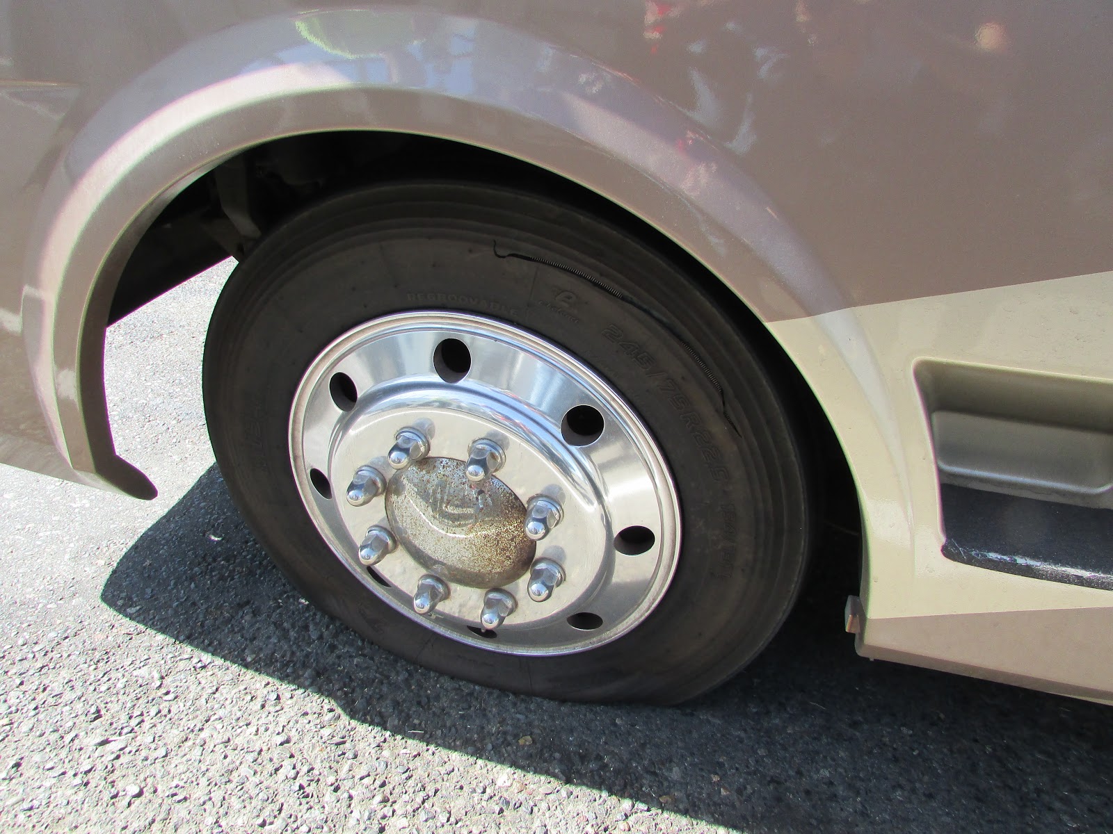 Retirement Before the Age of 59 AN RV TIRE BLOWOUT THAT COULD HAVE