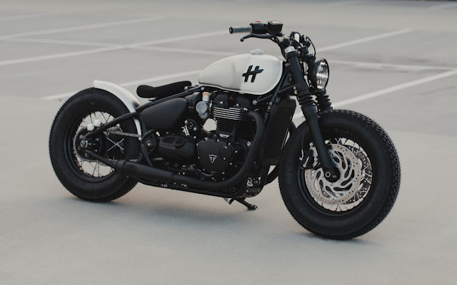 Triumph Bobber Black By Hookie Co.