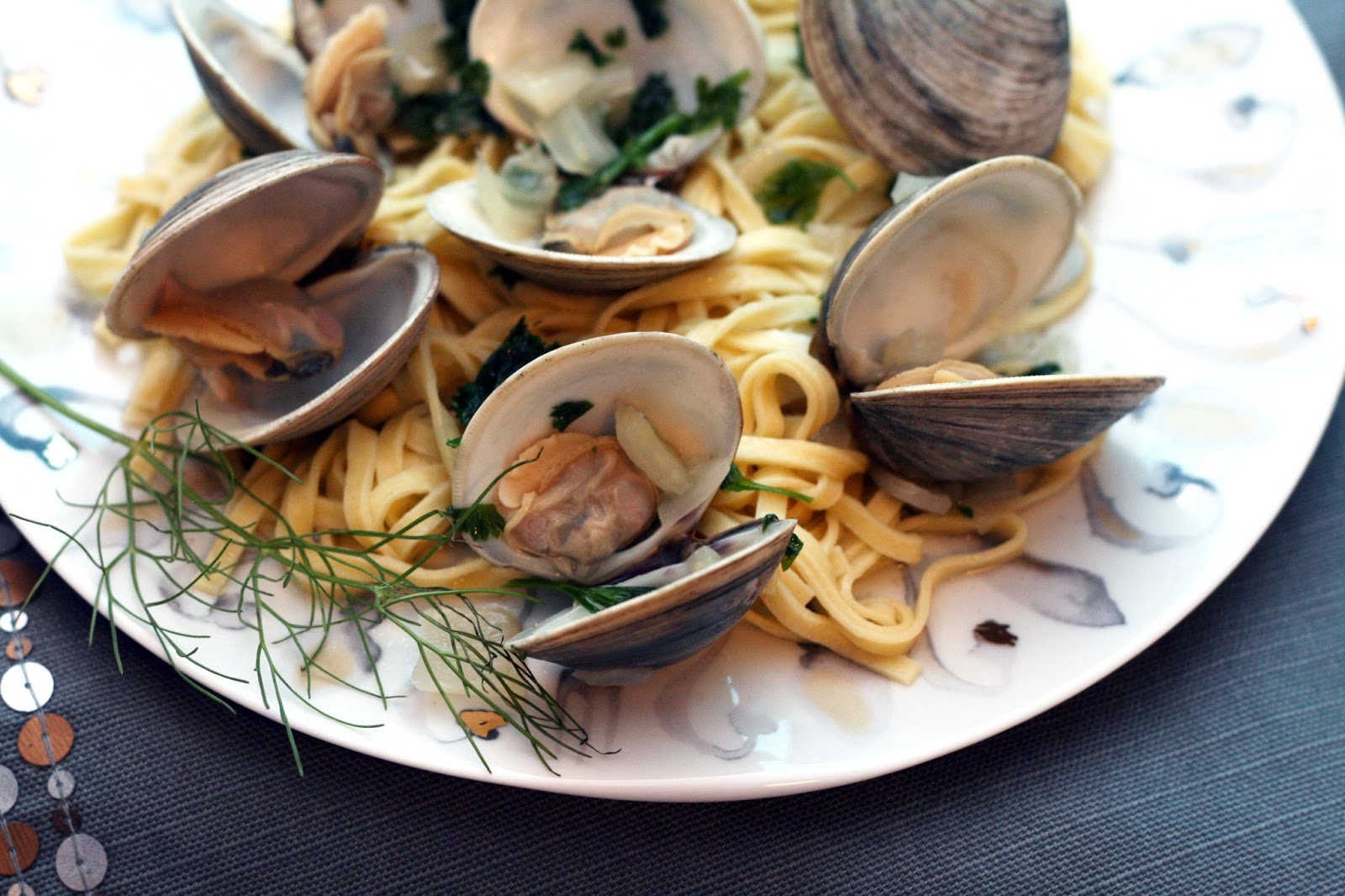 Clam & Fennel Linguine Coconut & Lime