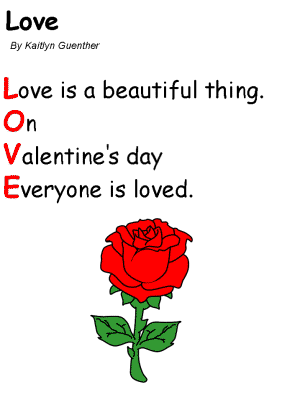 valentine poems and coloring pages for kids - photo #34
