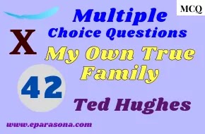 My Own True Family by Ted Hughes