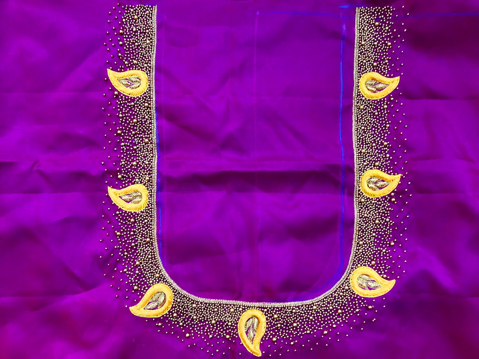 Aari embroidery blouses with tracing paper