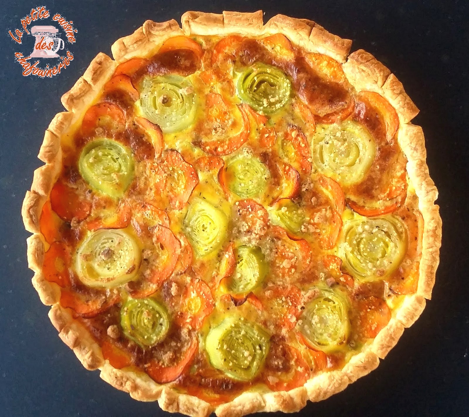 La Petite Cuisine Des Chafouineries Quiche Aux Poireaux Carottes