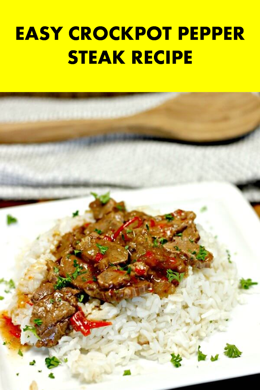EASY CROCKPOT PEPPER STEAK RECIPE Recipes Update