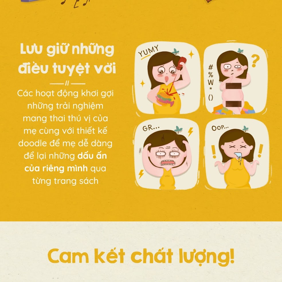 [A116] Chín Tháng Mười Ngày tô màu cho Mẹ Bầu - Mẹ Bầu Zui