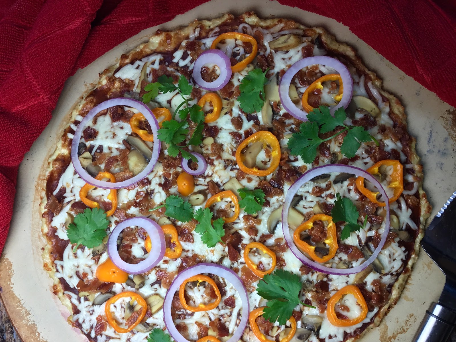 Food Fitness by Paige Barbecue Meat Pie Pizza