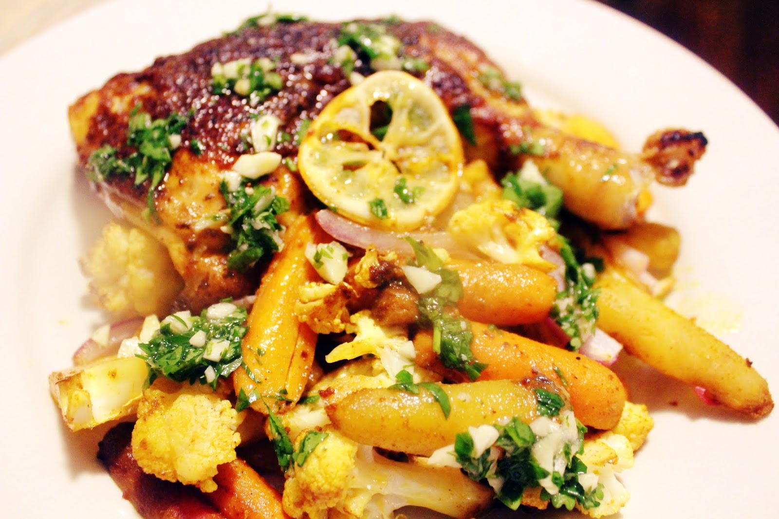 Friendly Inspiration, Volume 3 (Sumac Chicken with Cauliflower and