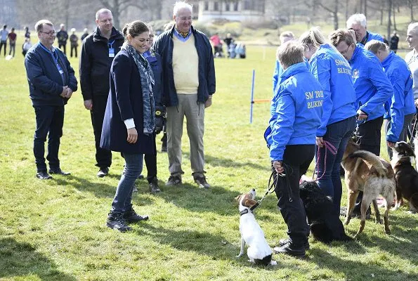 Crown Princess Victoria visited the Swedish Kennel Club, Birdwatching Tower, Japanese Garden, Ronneby OK, Swedish Society for Nature Conservation