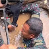 Salut! Demi rakyat, prajurit TNI ini Selami Selokan Penuh Sampah