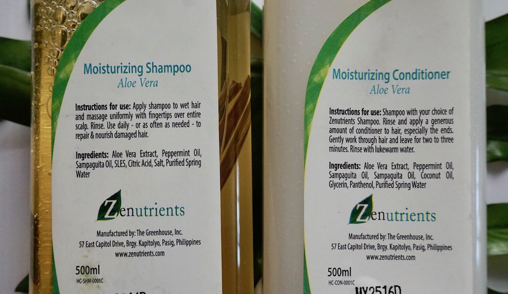 My favorite Natural Hair Care Zenutrients Aloe and Coconut Smoothing and Conditioner Review Price