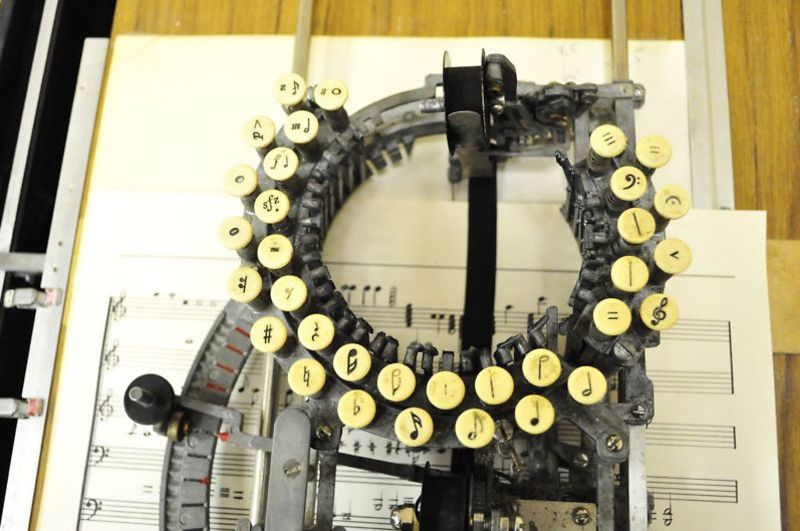 This Typewriter From the 1950s Made It Easier for Musicians to Create