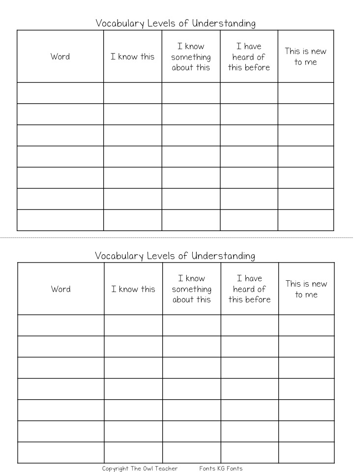 Classroom Freebies Too Increase that Vocabulary