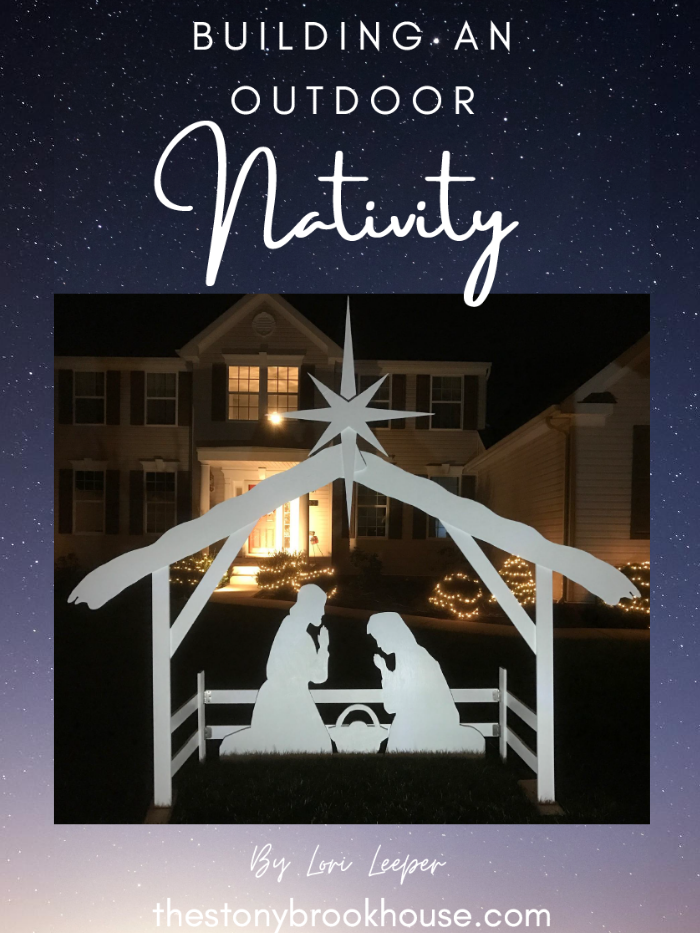 How To Build A Nativity Manger Scene The Stonybrook House
