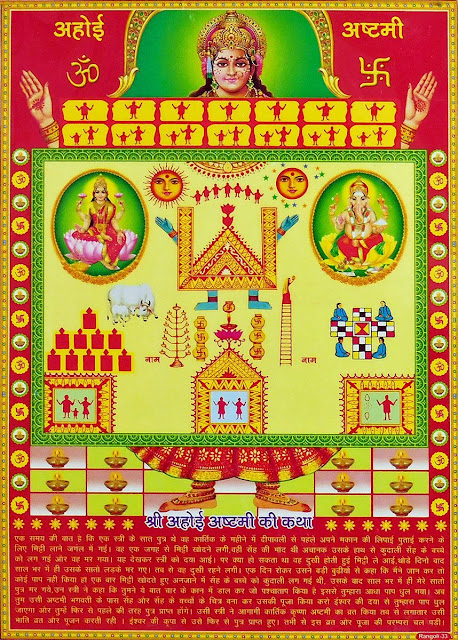 Ahoi Ashtami 2023 Vrat Katha in Hindi PDF (अहोई अष्टमी व्रत की कथा)