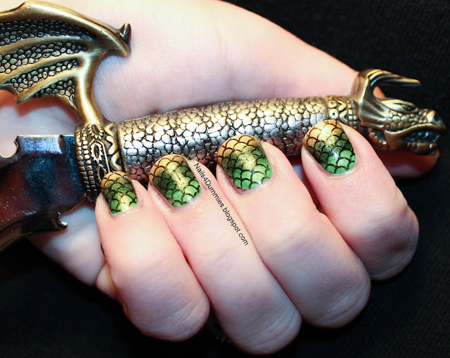 Dragon Scales Mani