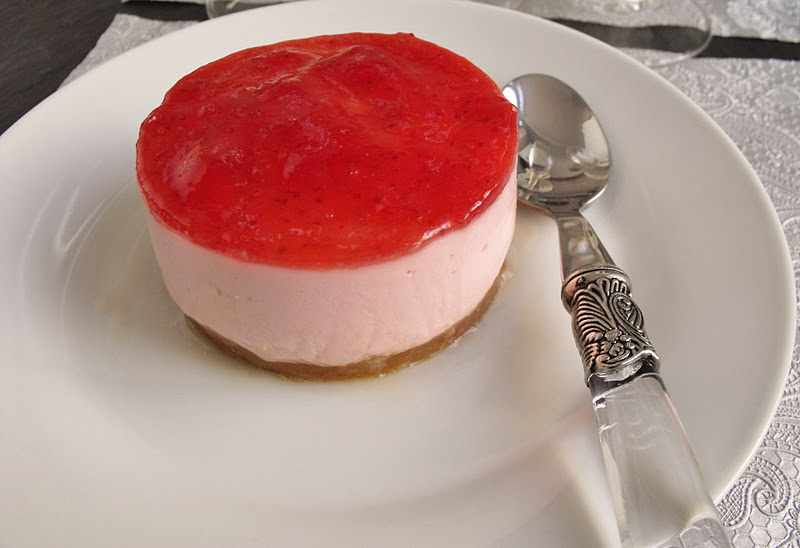 Mini cheesecake navideño | Cocinar es ponerse