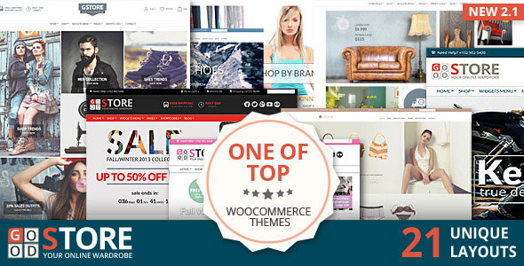 Free Download GoodStore V2.2.2 WooCommerce Wordpress Theme