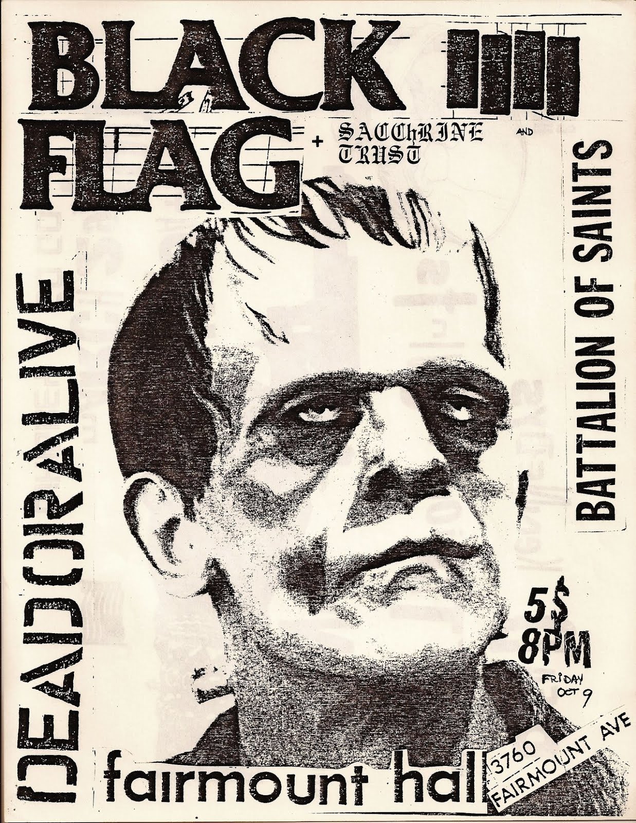 Black Flag Punk Bands Posters Punk Poster Black Flag Poster