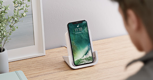Logitech Unveils New POWERED Wireless Charging Stand For iPhone 8, 8 Plus, And X