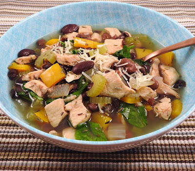 Herbed Chicken and Spinach Soup