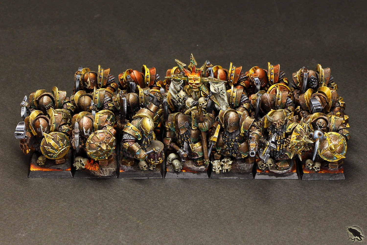 Serpentarium Chaos Dwarf Infernal Guard Regiment