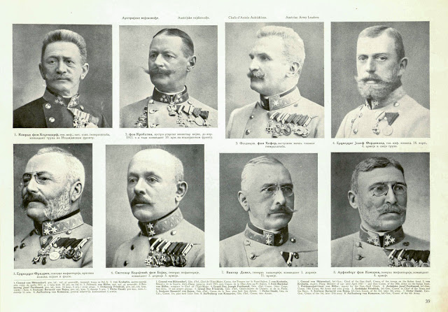 8 Austro-Hungarian Army Leaders - WW1 Information