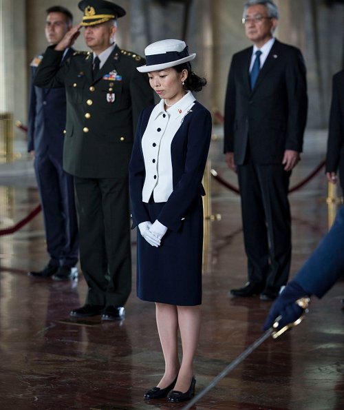 Japanese Princess Akiko of Mikasa visits Turkey