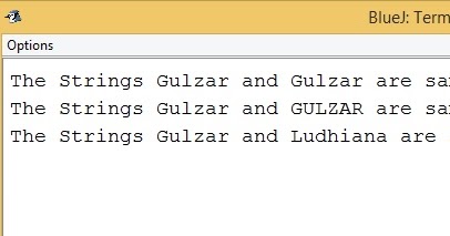 Ignore Case in JAVA STRINGS ~ CSPrograms4u