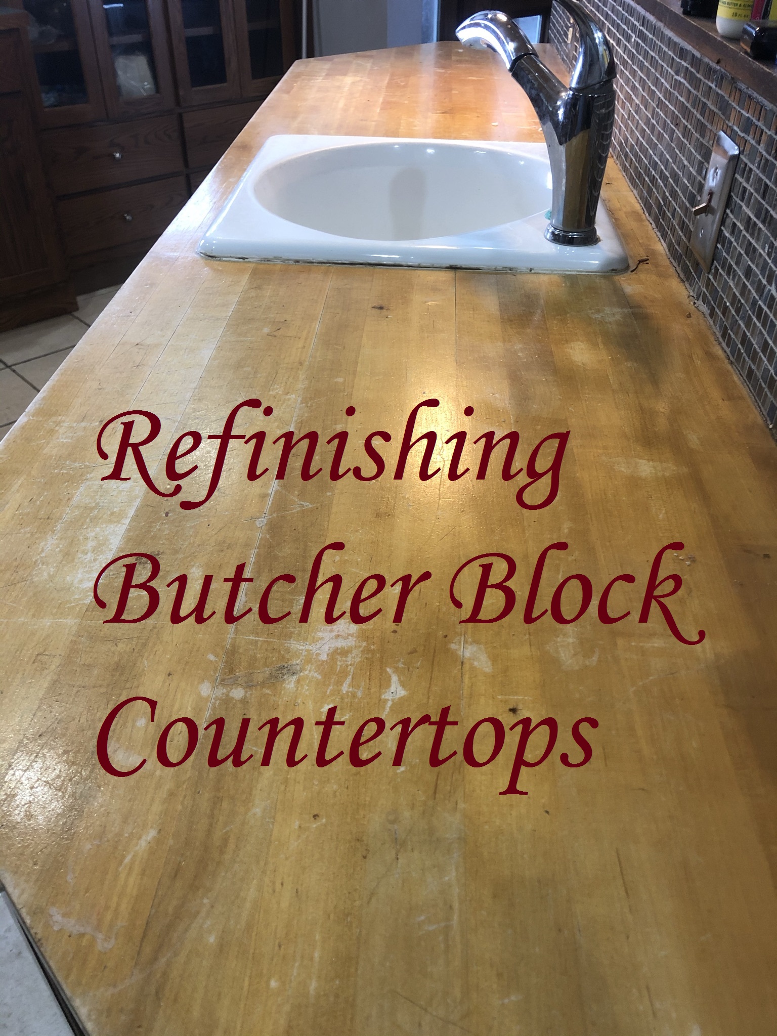 refinish butcher block