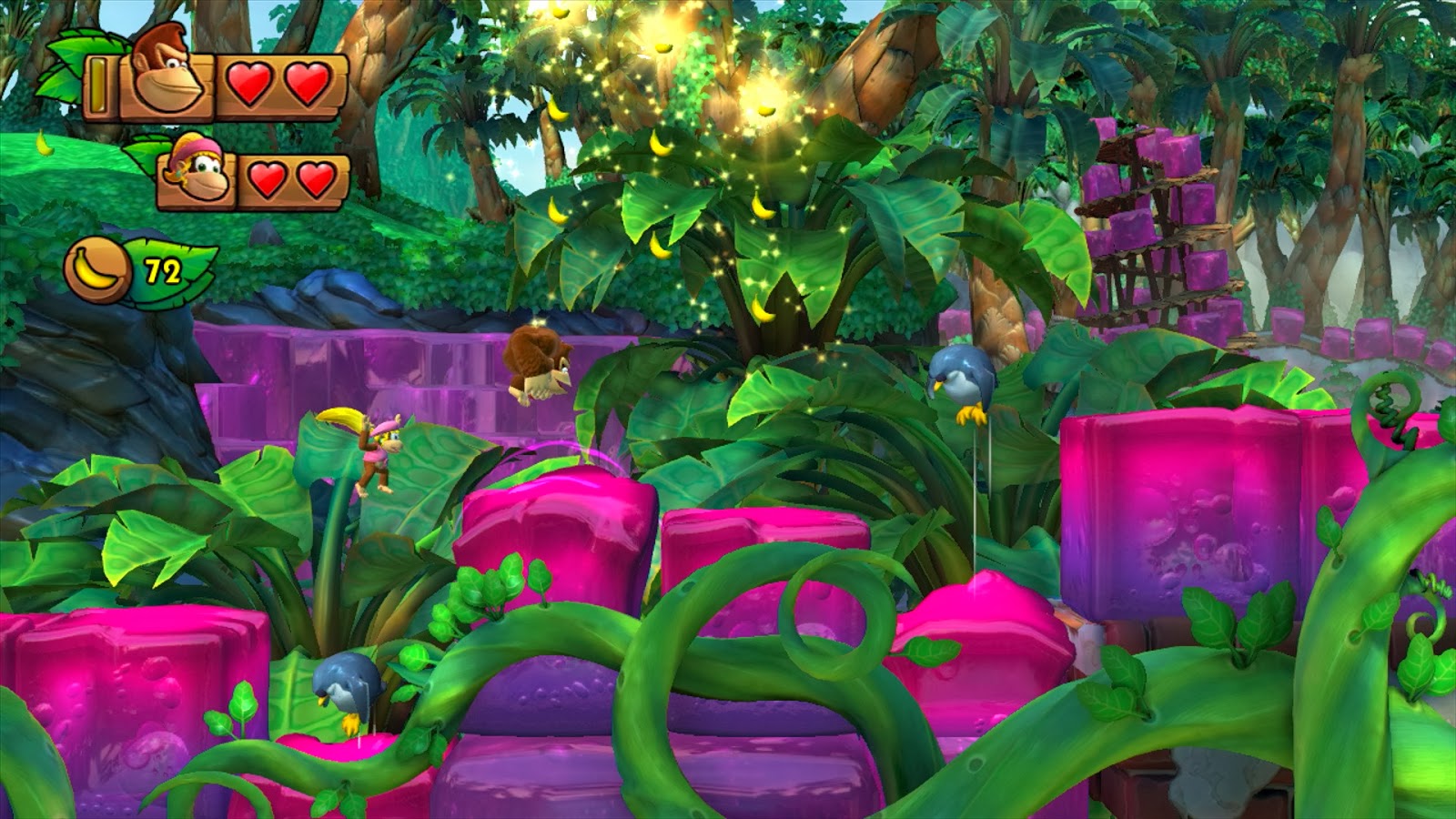 Donkey Kong Country: Tropical Freeze recebe trailer com modo Funky em ação