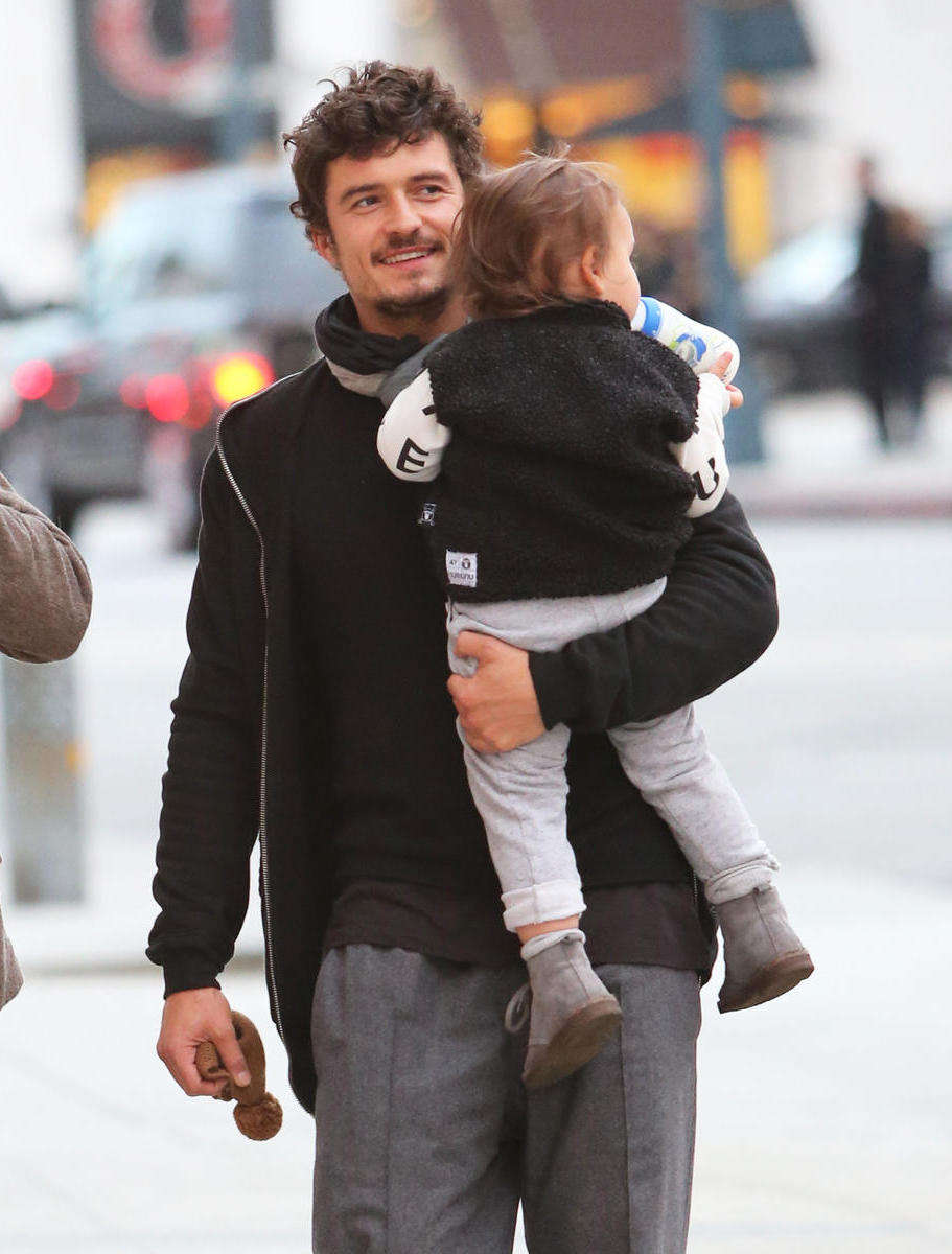 Орландо блум с матерью