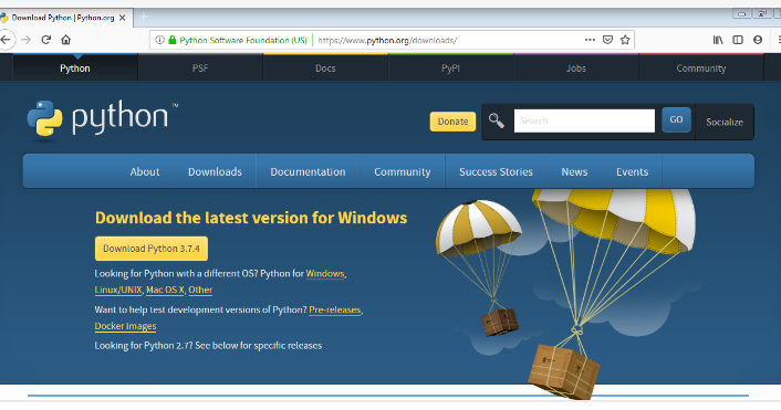 Python language : Python installation/python environment
