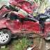 Mulher morre em acidente envolvendo carro e caminhão na PR-160, em Telêmaco Borba
