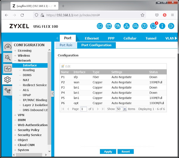 [Zyxel's The Defenders::全面進化] Zyxel ZyWALL USG FLEX 100 防火牆開箱分享