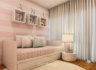 Decoração de um Quarto de Menina pequeno, mas de uma verdadeira princesa!