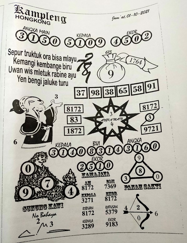 Syair Hk Jitu Malam Ini Kampleng Syair Mbah