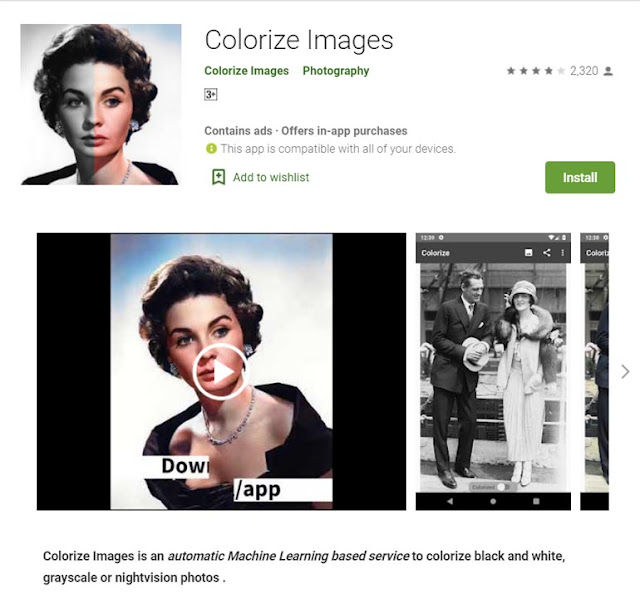 Convert Any Black and White Picture Into Color in 1 Second How to