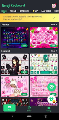 افضل 7 تطبيقات للرموز التعبيرية Emoji لأجهزة Android و iOS صورة من تطبيق Emoji Keyboard