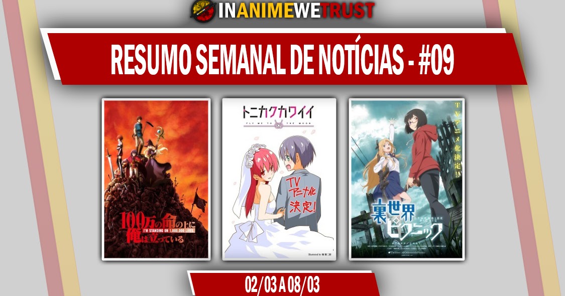 In Anime we Trust: Resumo Semanal de Notícias #49: De 06/12 a 12/12