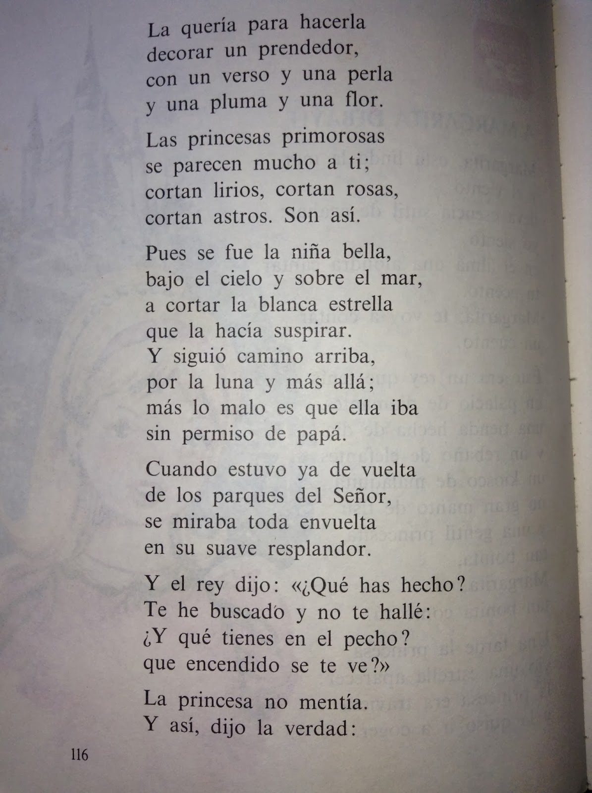 Tras el Cristal Margarita, está linda la mar y el viento...