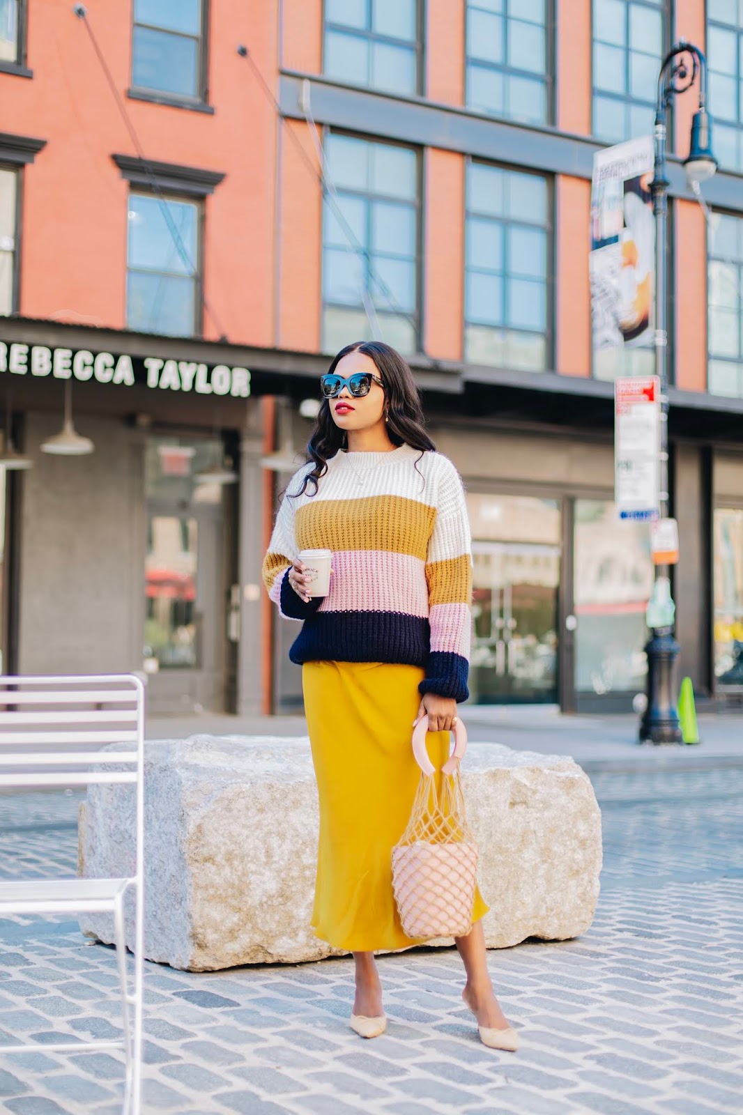 DadouChic Sweater Over Slip Dress