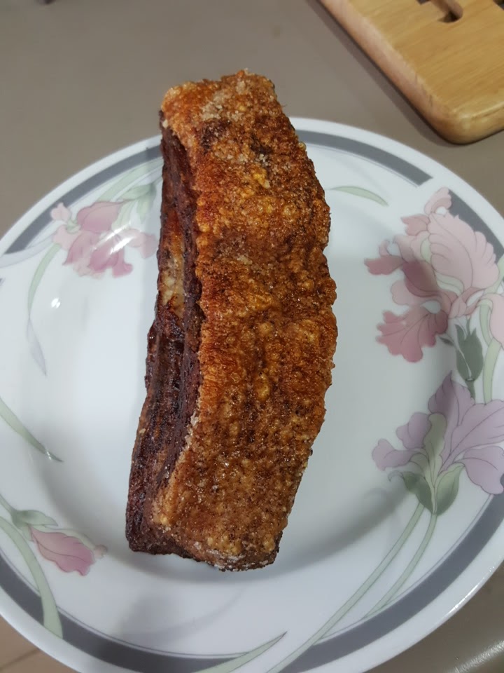 Catherine's Cooking cathteops Toaster Oven Crispy Roasted Pork(Siew Yuk)