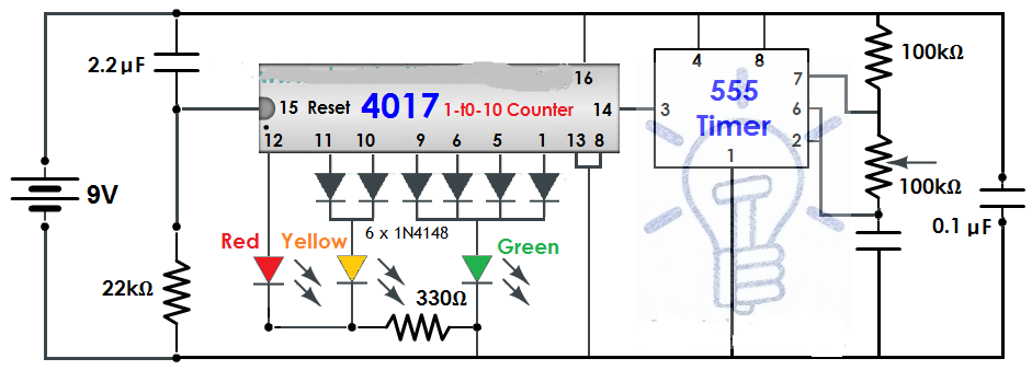 Traffic Light Controlling Circuit | Electrical Engineer